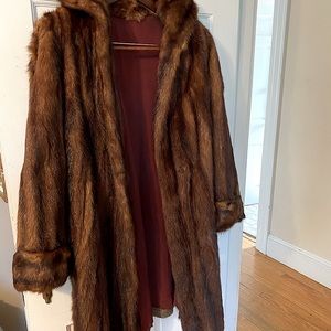 Vintage fur coat